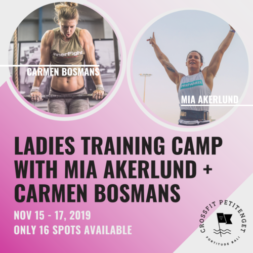 CFP Ladies Training Camp - with accommodation